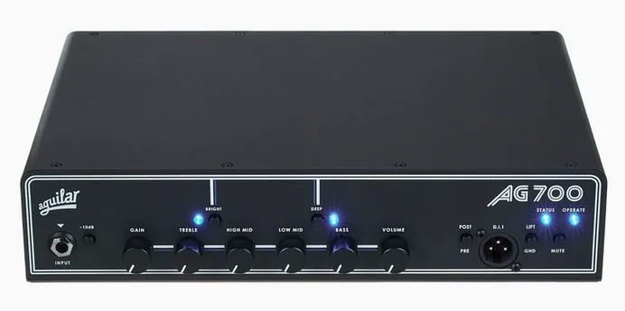 Aguilar AG 700 V2 Bass Head, vue 2