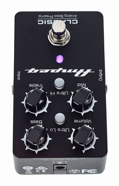 Ampeg Classic Analog Bass Preamp, vue 4