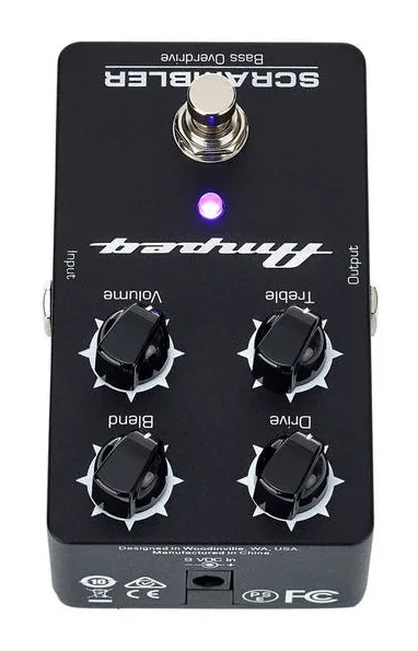 Ampeg Scrambler Bass Overdrive, vue 4