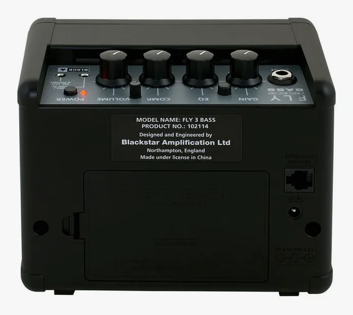 Blackstar FLY 3 Bass Amp BK, vue 4