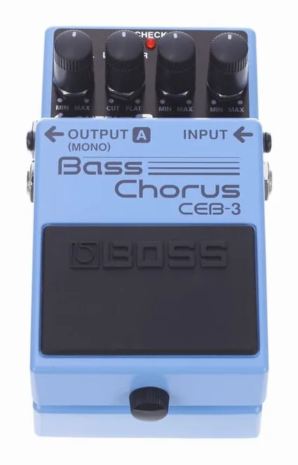 Boss CEB-3 Bass Chorus, vue 2