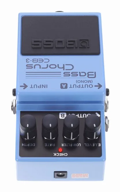 Boss CEB-3 Bass Chorus, vue 4