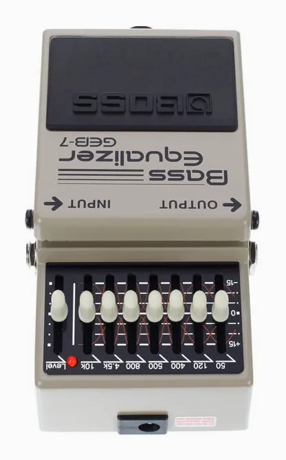 Boss GEB-7 Bass Equalizer, vue 4