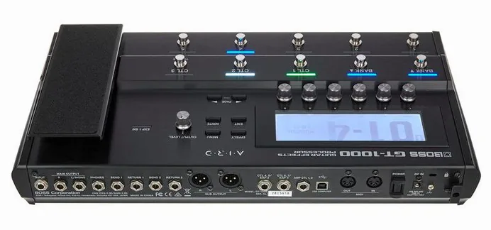 Boss GT-1000, vue 4