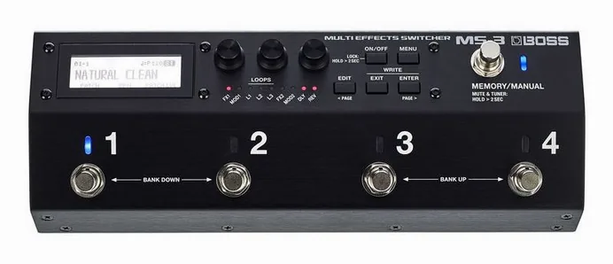 Boss MS-3 Multi Effects Switcher, vue 2