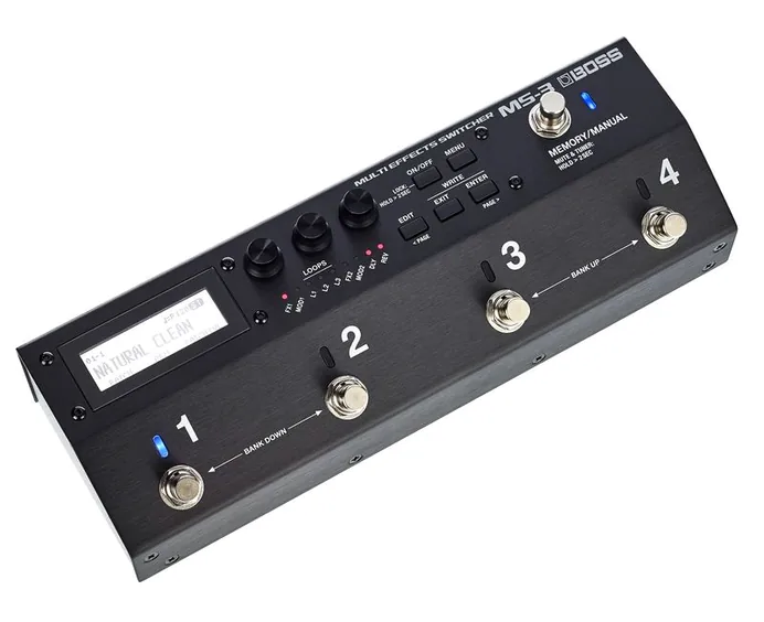 Boss MS-3 Multi Effects Switcher, vue 3