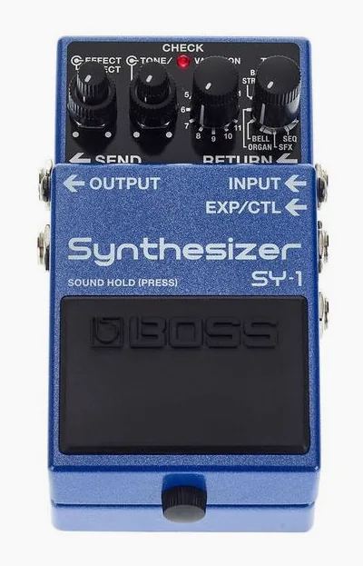 Boss SY-1 Synthesizer, vue 2