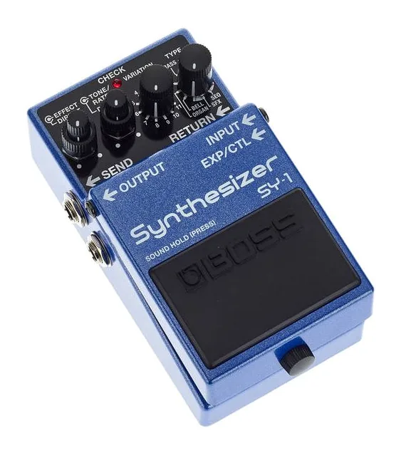 Boss SY-1 Synthesizer, vue 3