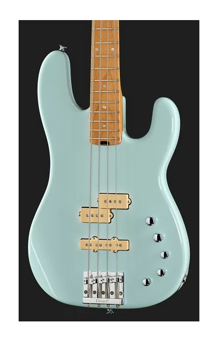 Charvel PM Bass SD PJ IV Sonic Blue, vue 4