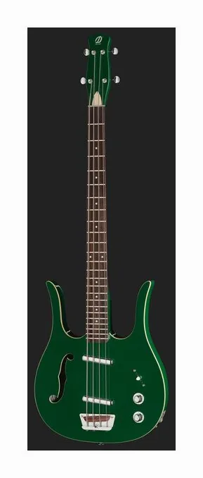 Danelectro 58 Longhorn Bass Jade, vue 2