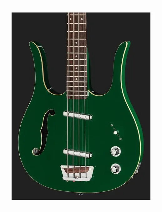 Danelectro 58 Longhorn Bass Jade, vue 4