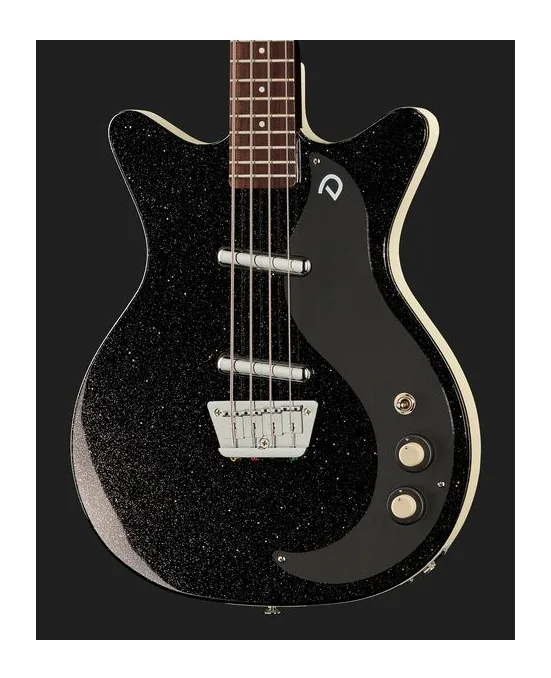 Danelectro 59DC Short Scale Bass BKMF, vue 4