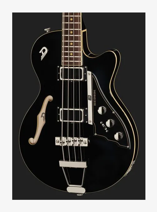Duesenberg Starplayer Bass Deep Black, vue 4