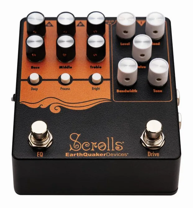 EarthQuaker Devices Scrolls Bass Odyssey, vue 2