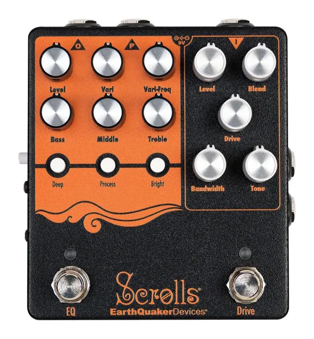 EarthQuaker Devices Scrolls Bass Odyssey, vue 4