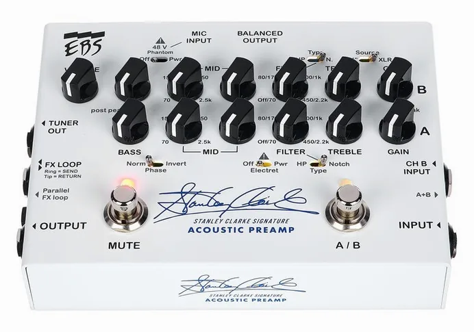EBS Stanley Clarke Pre Amp, vue 2