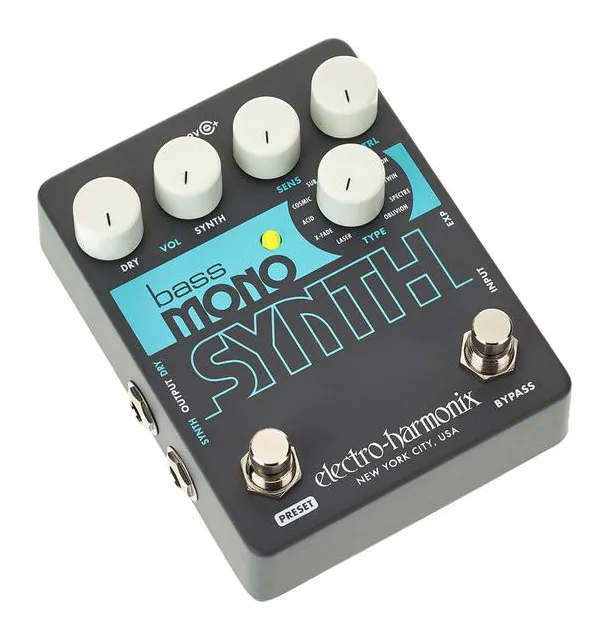 Electro Harmonix Bass Mono Synth, vue 3