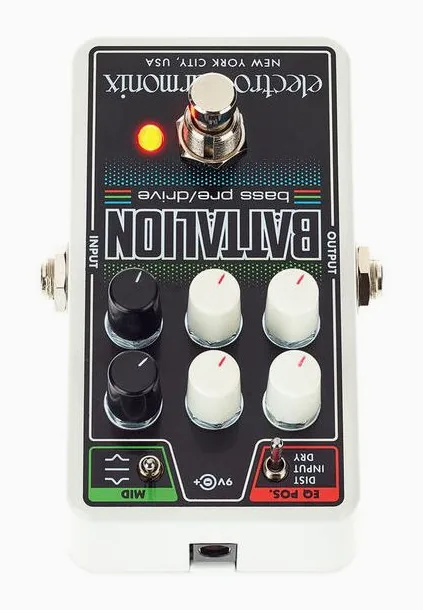 Electro Harmonix Nano Battalion Bass Pre & OD, vue 4
