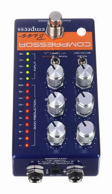 Empress Effects Bass Compressor Blue Spk, vue 4