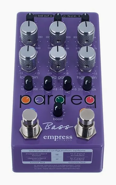 Empress Effects Bass ParaEQ, vue 2