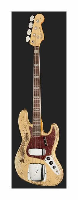 Fender 66 Jazz Bass VW U-Relic MBJS, vue 2