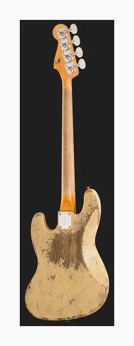 Fender 66 Jazz Bass VW U-Relic MBJS, vue 3