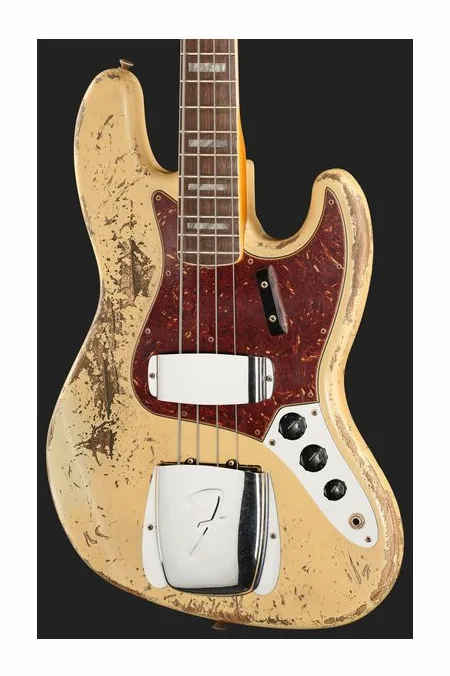 Fender 66 Jazz Bass VW U-Relic MBJS, vue 4