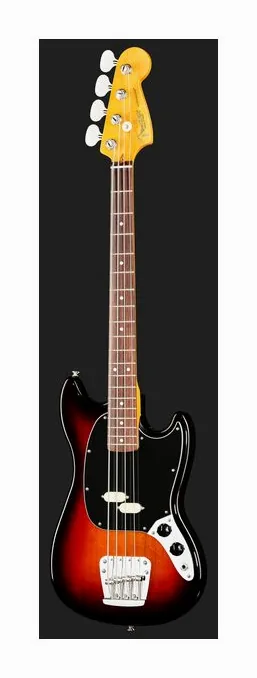 Fender Am Pro Clsc Mustang Bass 3TS, vue 2