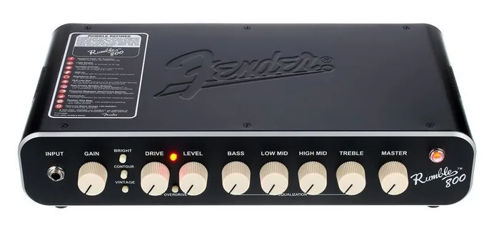 Fender Rumble 800HD, vue 2