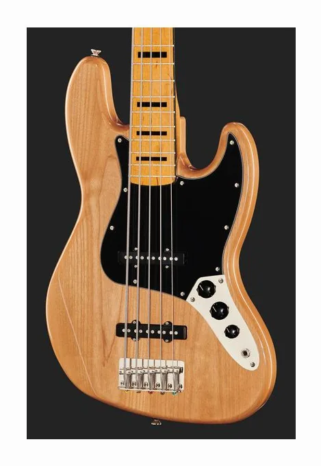 Squier CV 70s Jazz Bass V MN NAT, vue 4