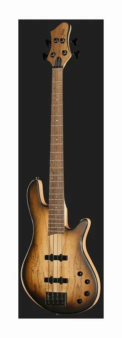 Franz Bassguitars Merak 4 Black Burst, vue 2