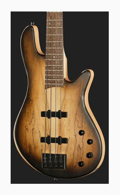 Franz Bassguitars Merak 4 Black Burst, vue 4