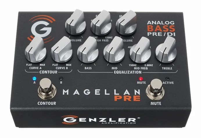 Genzler Magellan Preamp DI Pedal, vue 2