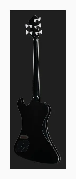 Hagstrom Nekromant 5 Black Gloss, vue 3