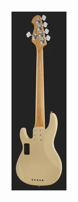 Harley Benton Enhanced MP-5EB Creme, vue 2