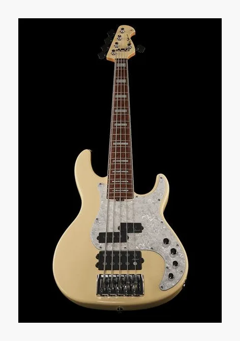 Harley Benton Enhanced MP-5EB Creme, vue 3
