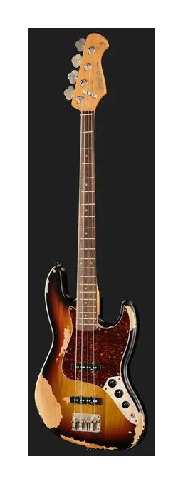Harley Benton JB-62HA SB, vue 2