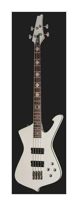 Ibanez SDB3 Pearl White, vue 2