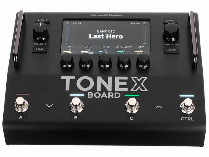 IK Multimedia ToneX Board, vue 2