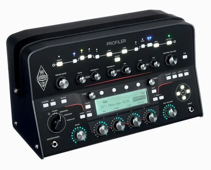 Kemper Profiler PowerHead+ Remote MK2, vue 4