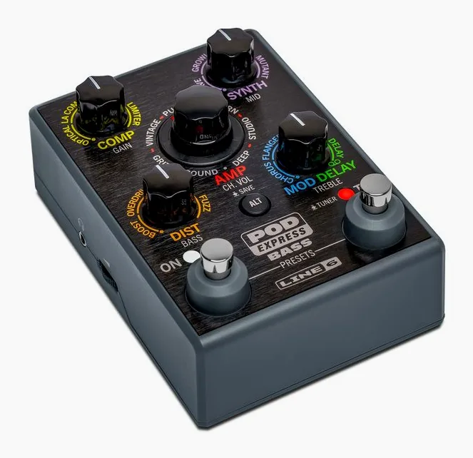 Line6 Pod Express Bass, vue 3