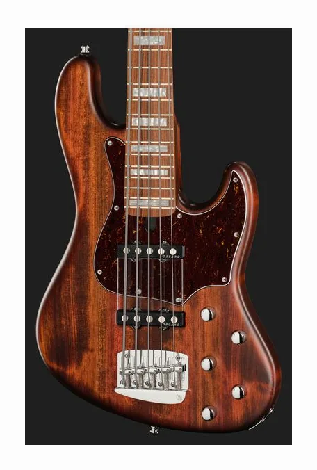 Mayones Guitars Jabba HF 5 Antique Brown, vue 4