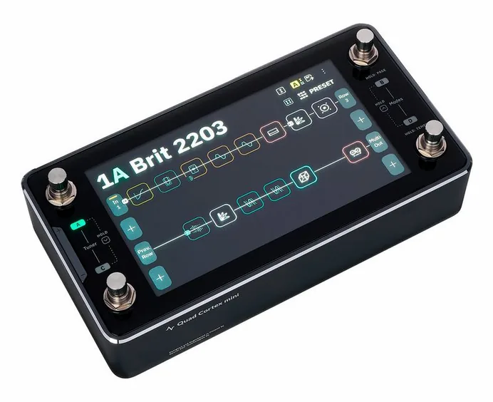 Neural DSP Quad Cortex Mini, vue 3