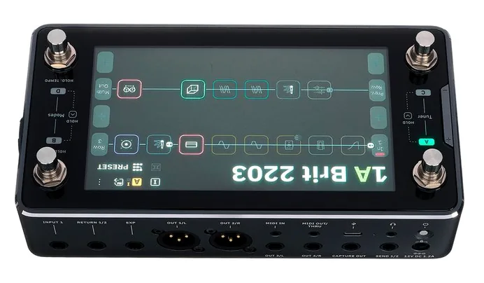 Neural DSP Quad Cortex Mini, vue 4