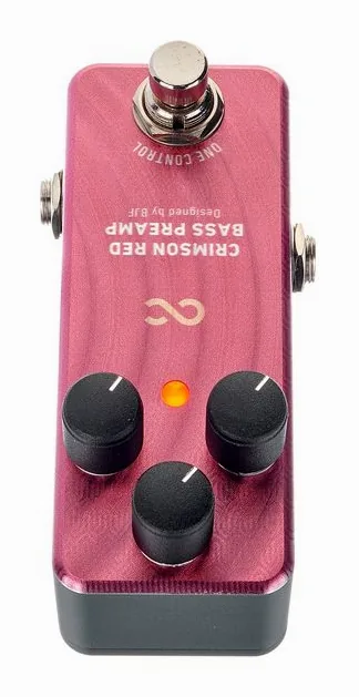 One Control Crimson Red Bass Preamp, vue 4
