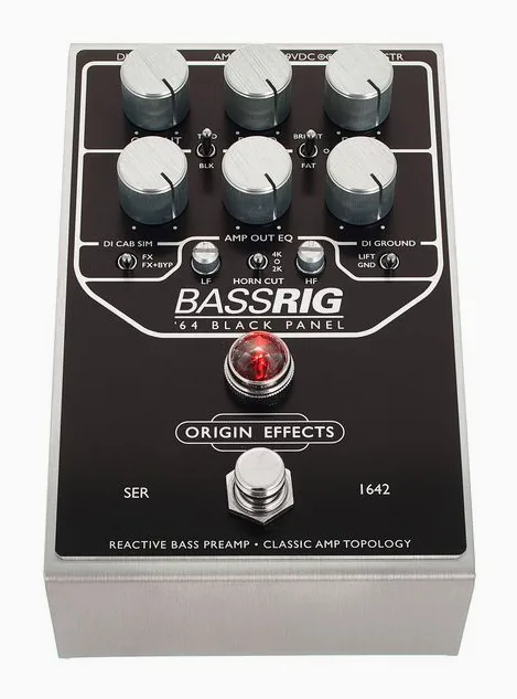 Origin Effects Bassrig ’64 Black Panel, vue 2