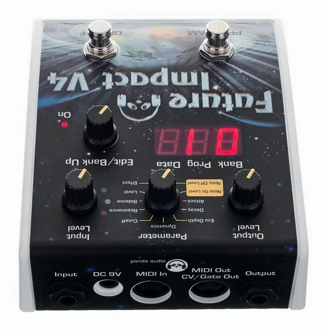 panda audio Future Impact V4, vue 4