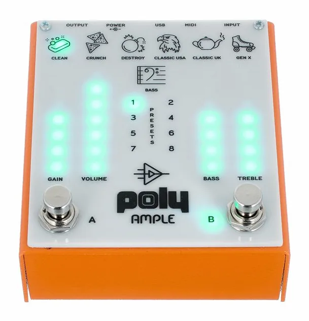 Poly Effects Ample Amp & Cab Sim, vue 2
