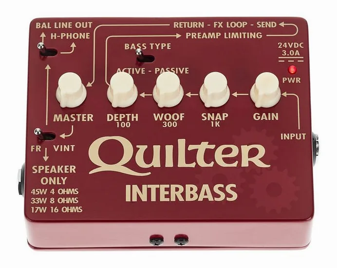 Quilter Interbass 45, vue 2