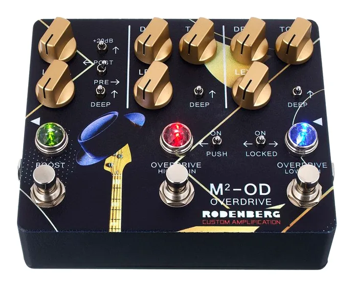 Rodenberg M2-OD Bass Overdrive, vue 2